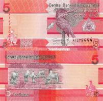 *5 Dalasis Gambia 2019, P37a UNC - Rybárikova symfónia - Kliknutím na obrázok zatvorte -